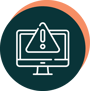 Re-branded Icons Ideas_green shape alert computer Re-branded Icons Ideas_green shape alert computer